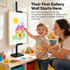 Adjustable Tabletop Easel: Paint or display art comfortably at your desk with a sturdy, space-saving wooden frame 🎨