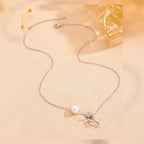 Keep Going Pearl Pendant Necklace
