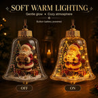 Warm-Glow Christmas Story Bell Ornament