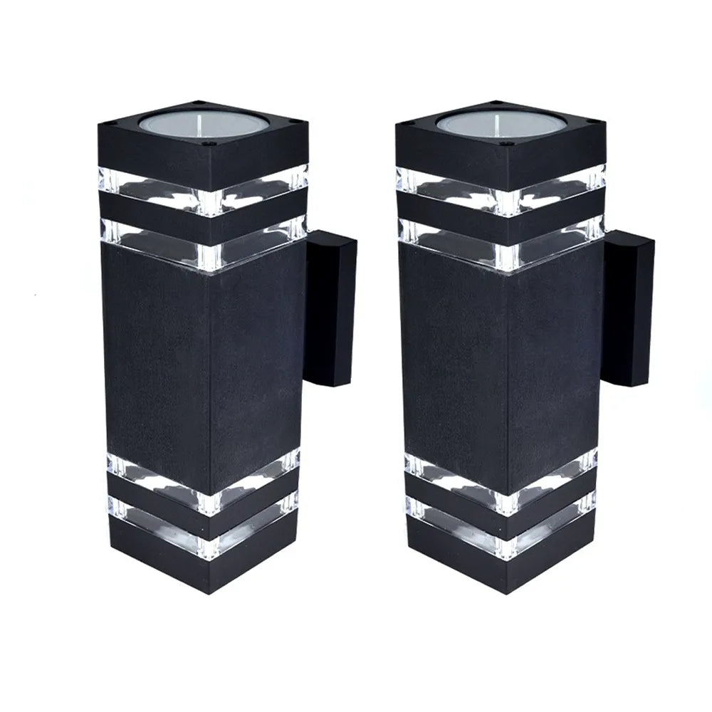 💡 Modern Square Outdoor Wall Lamp