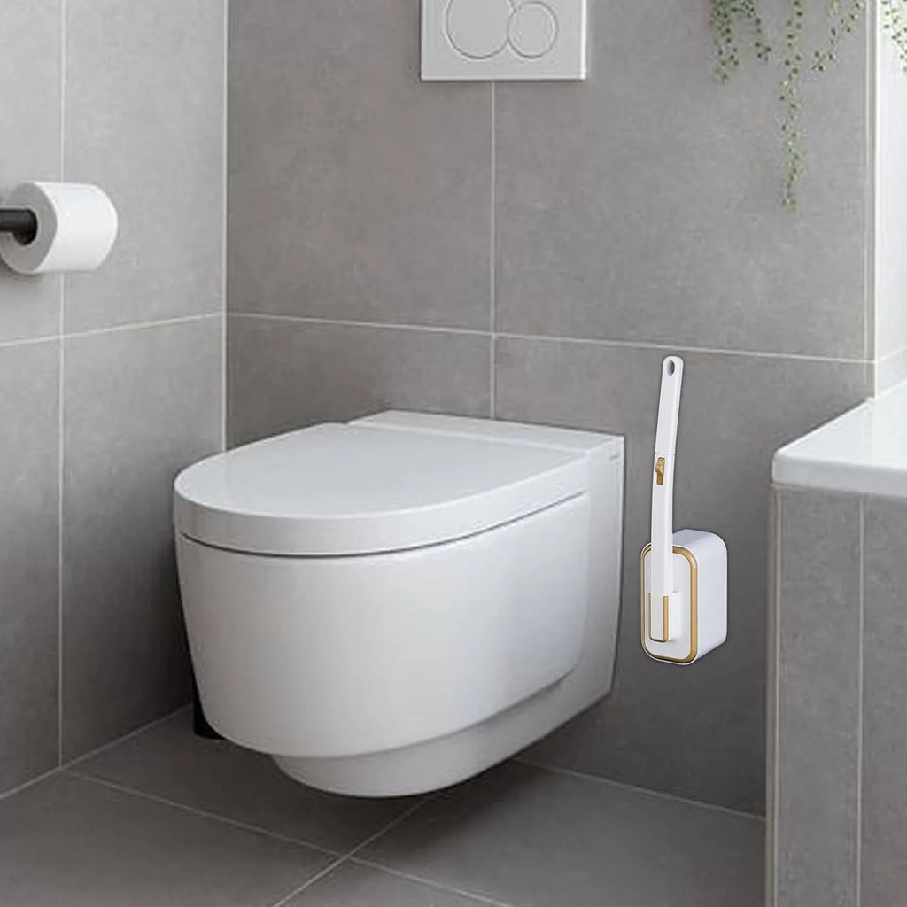 Wall Mounted Toilet Brush - Hygienic and Efficient Bathroom Cleaning Solution