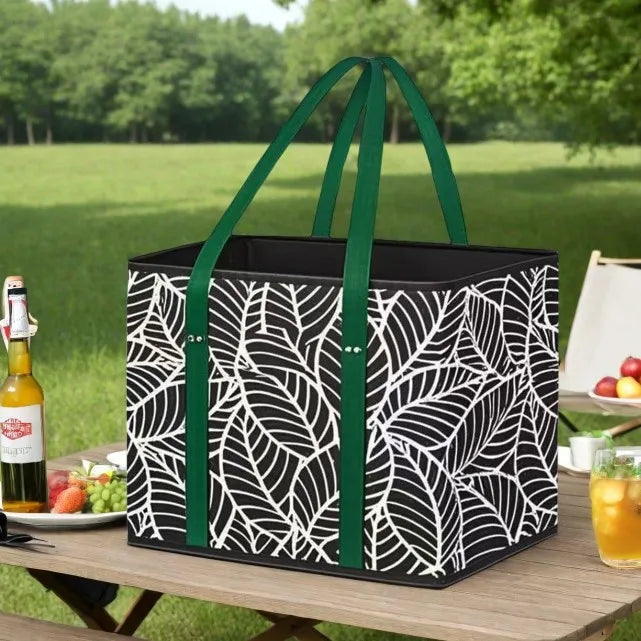 Thickened reusable shopping bag (foldable, sturdy, waterproof) 🛒✨