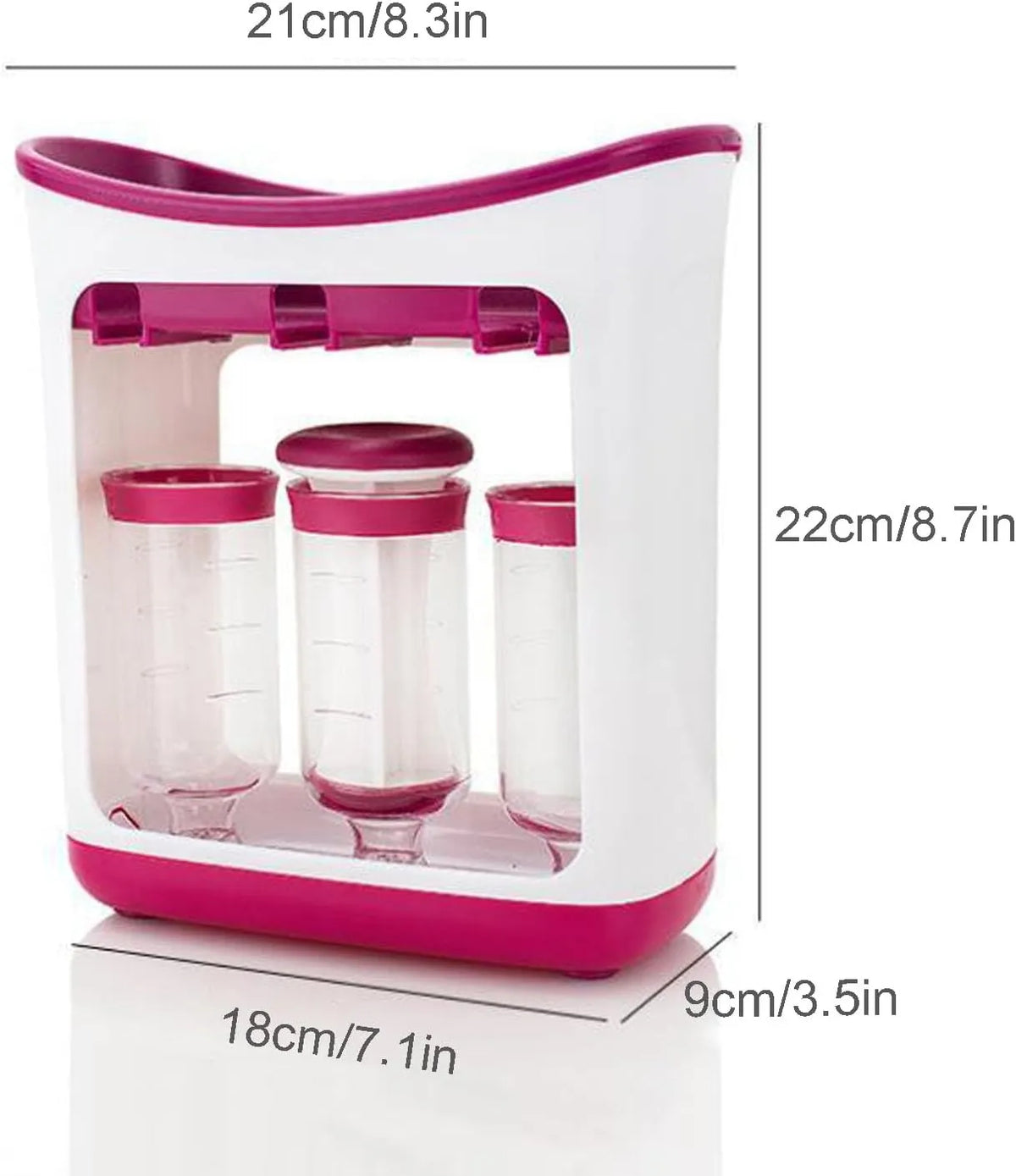 Baby Food Pouch Maker Squeeze Station