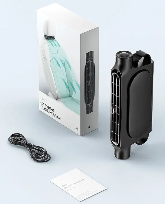 Headrest-Mounted USB Car Cooling Fan