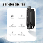 Headrest-Mounted USB Car Cooling Fan