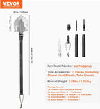 Ultimate All-in-One Folding Shovel Kit – Knife, Fire Starter, Compass & More for Outdoor Adventures