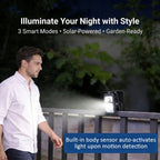 💡 Solar Motion Sensor Clip Light – Smart Outdoor Security Lighting