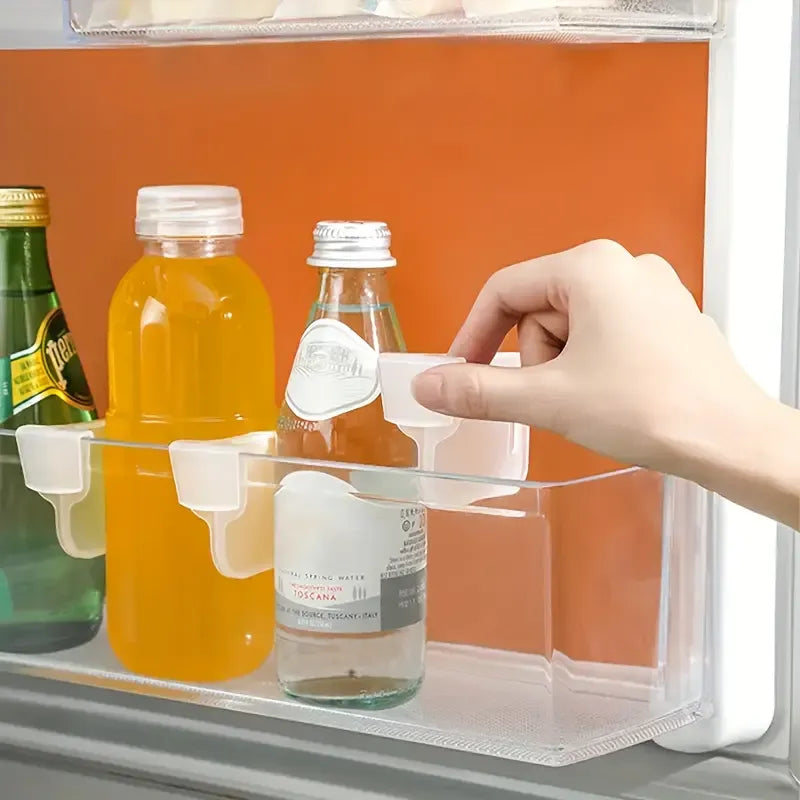 Refrigerator Divider Set – 10pcs Multifunctional Fridge Organizer for Maximum Storage