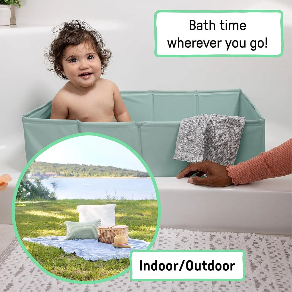 Fold-Flat Bath & Play Set