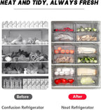 🧺 Medium / Large / Extra-Large Transparent Stackable Storage Drawers