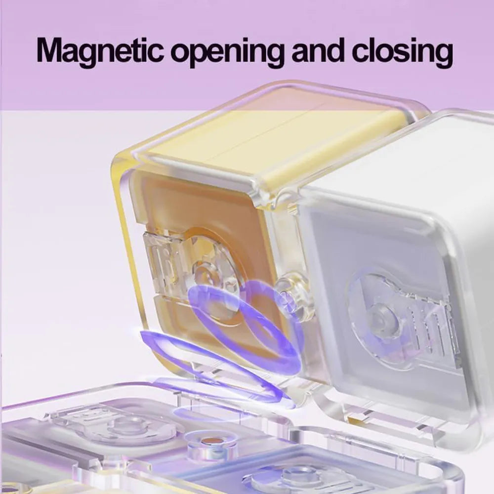 💊 Colorful Cube Pill Organizer