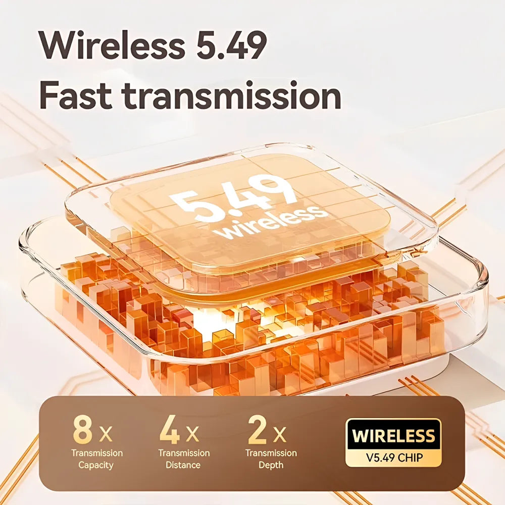 🎧 M76 AI Real-Time Language Translation Earbuds 🌍