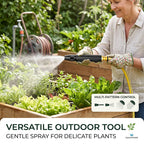 🚿🌿Adjustable Garden Hose Nozzle – High Pressure Multi-Pattern Spray Nozzle