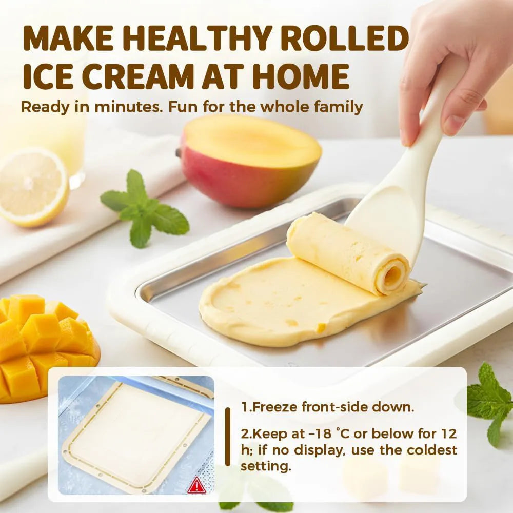 🍦 Rolled Ice Cream Maker Kit
