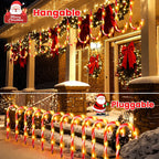 5-Piece Solar Candy Cane Pathway Lights