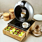 🌿Bamboo Drawer-Style Tea & Coffee Organizer