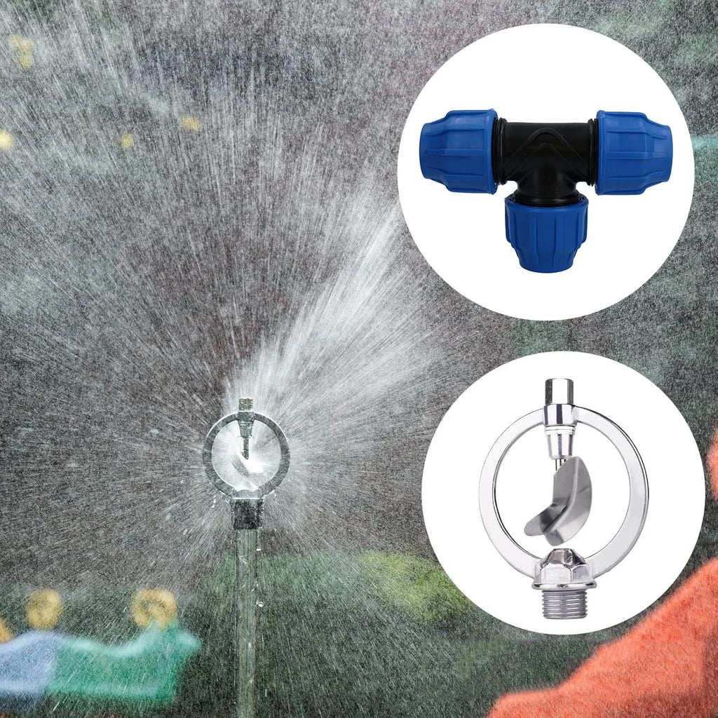 Heavy Duty Sprinkler for Yard Rotary Lawn Garden Landscape Greenhouse Irrigation