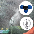 Heavy Duty Sprinkler for Yard Rotary Lawn Garden Landscape Greenhouse Irrigation