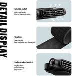 Headrest-Mounted USB Car Cooling Fan