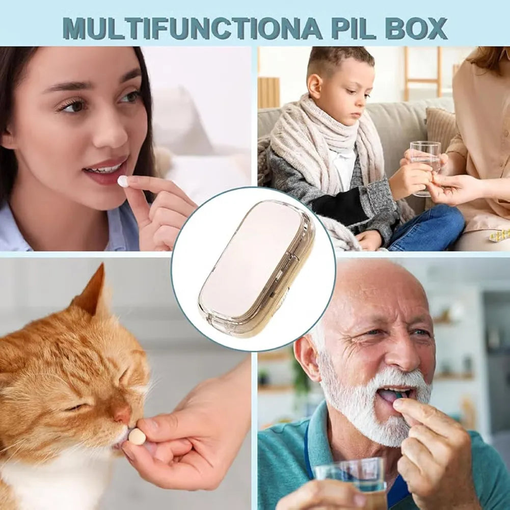💊 Portable pill cutter and divider