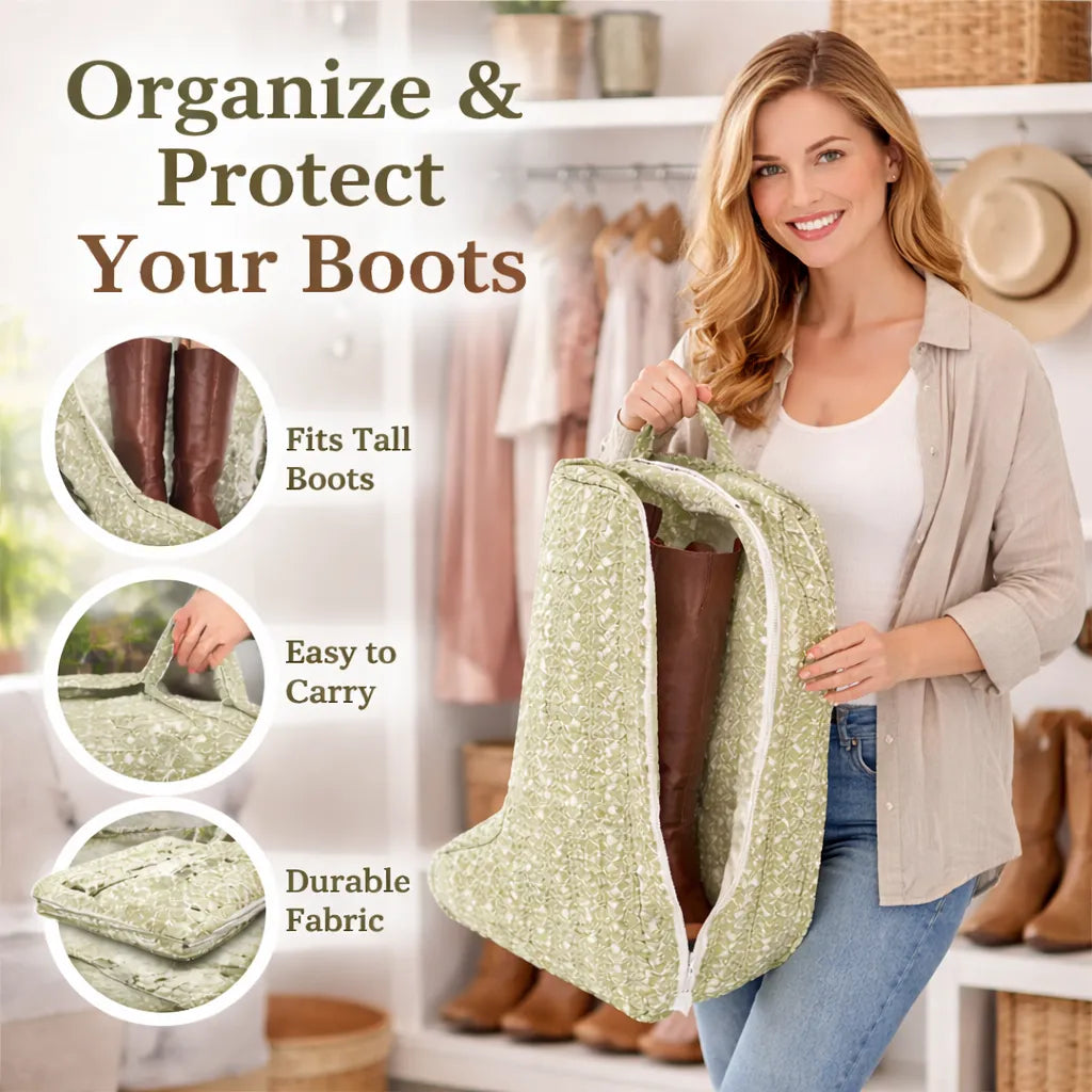 👢 Foldable Boot Travel Case