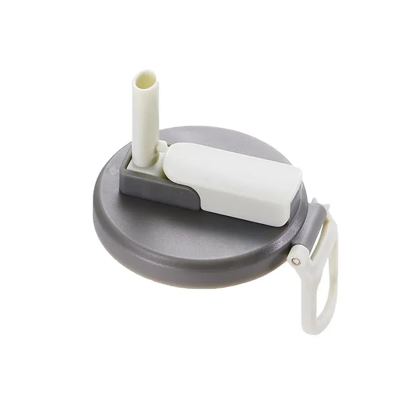 Silicone Straw Can Drink Lid, BPA Free, Reusable