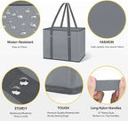 Thickened reusable shopping bag (foldable, sturdy, waterproof) 🛒✨