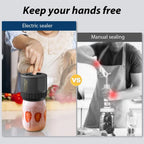 Rechargeable Electric Mason Jar Vacuum Sealer