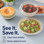 Quick-Cover Elastic Food Covers
