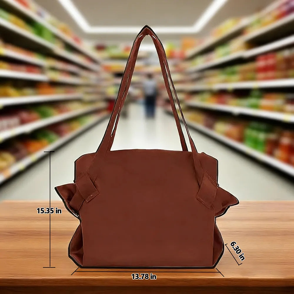 🛒 Foldable Jumbo Tote Bag – Smarter Shopping, Made Simple