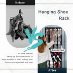 👟 2-Pack Over-the-Door Shoe Organizer