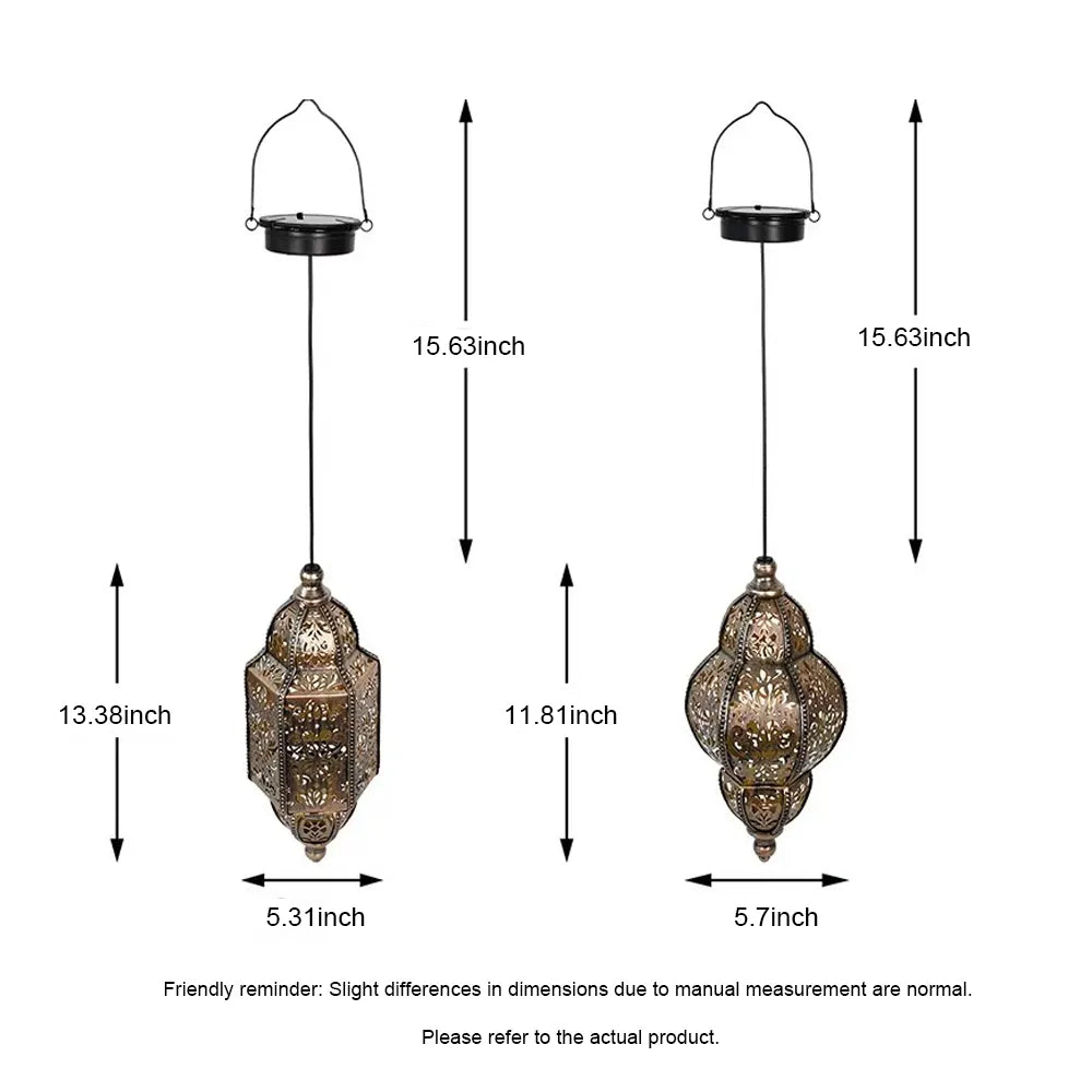 🌙 Solar Outdoor Decorative Lantern Lights