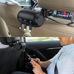 Tangle-Free 3-in-1 Retractable Backseat Charger
