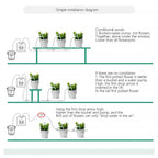 🌱 Solar-Powered Drip Irrigation System – Automatic Garden Watering Kit ☀️💧