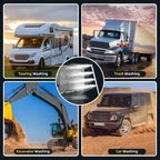 🎉23.6 inch（60cm） Thickened Radiator Cleaning Wand with Water & Air Dual-Purpose Connector