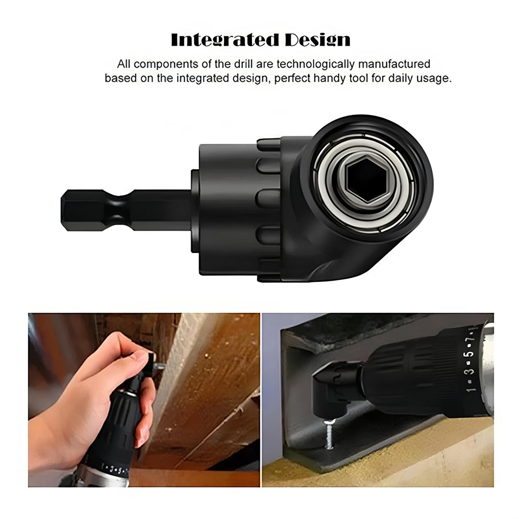 🔧 105° Magnetic Bit Angle Extension Driver