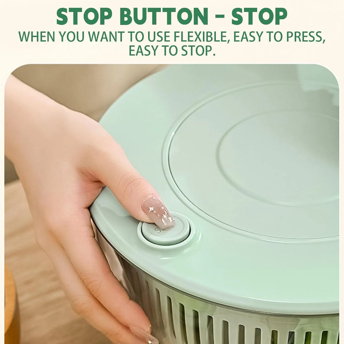 2-in-1 Salad Spinner & Vegetable Slicer Set