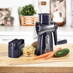 🧀 5-in-1 Rotary Grater with Handle