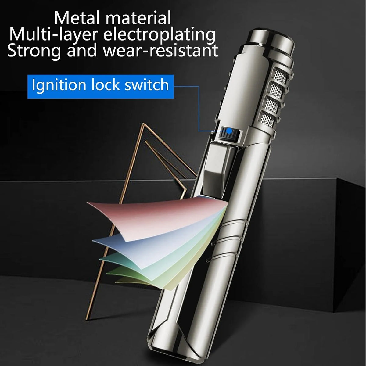 Multi-Purpose Windproof Refillable Jet Torch Lighter