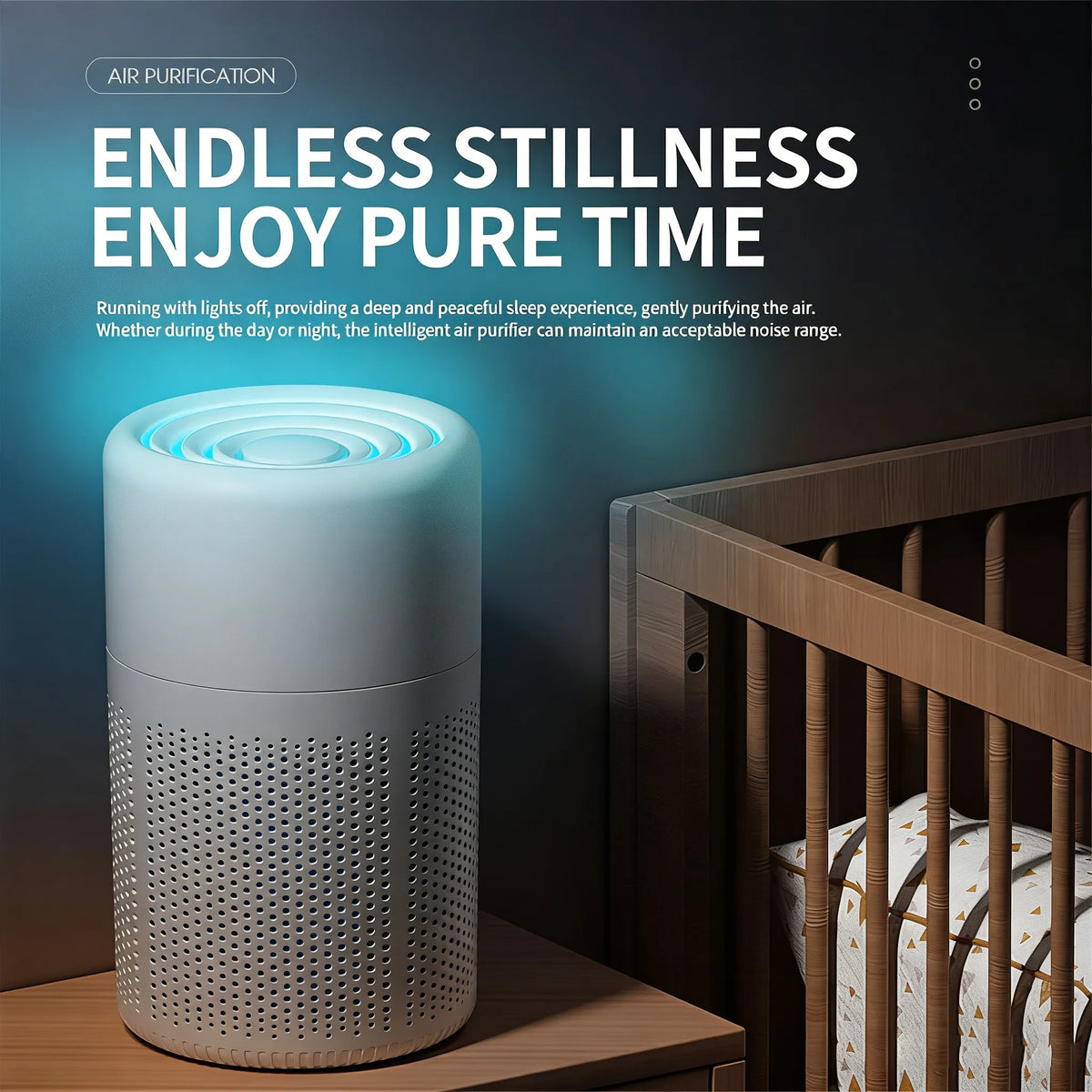 🌬️USB Compact Desktop Air Purifier — Clean Air Anywhere You Go