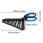 🍕 Stainless Steel Pizza Scissors with Detachable Serving Shovel