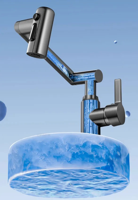 🏠 Smart Kitchen Sink Faucet with Digital Display & Pull-Out Sprayer