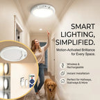 💡Rechargeable Motion Sensor LED Ceiling Light