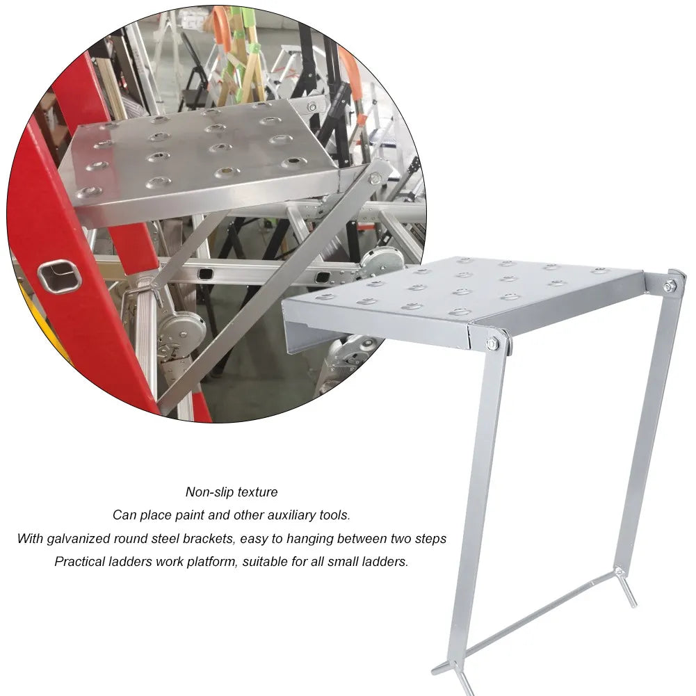 Foldable Steel Ladder Platform – Universal Fit for Step Ladders