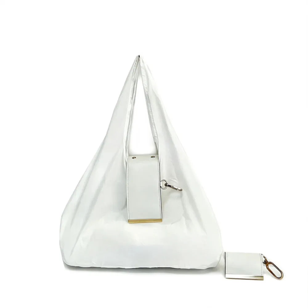 Portable Foldable Keychain Tote Bag
