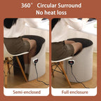 Foldable heating wall — standing infrared heating