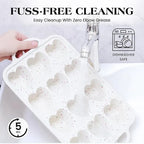 Silicone Deep Cake Mold for Egg-Based Pastries🧁