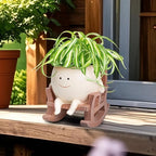 🌼 Smiley Face Planter Pot – Add a Touch of Joy to Your Space