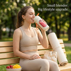 🍓Smoothie Blender – 15fl oz Portable Type-C Rechargeable Blender