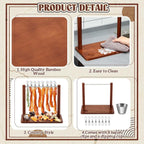 Vertical Charcuterie, Bacon & Appetizer Display Board